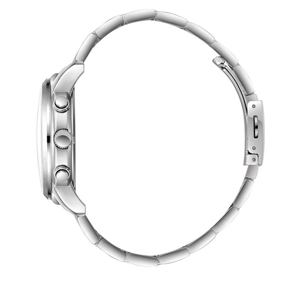 Slazenger SL.09.2541.2.04 Quartz Çelik Gri Lacivert Kadran 43 mm Erkek Kol Saati