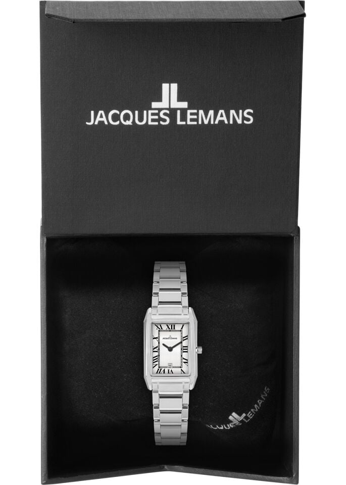Jacques Lemans Torino JL.1-2189.1M Quartz Çelik Gri Kadın Kol Saati