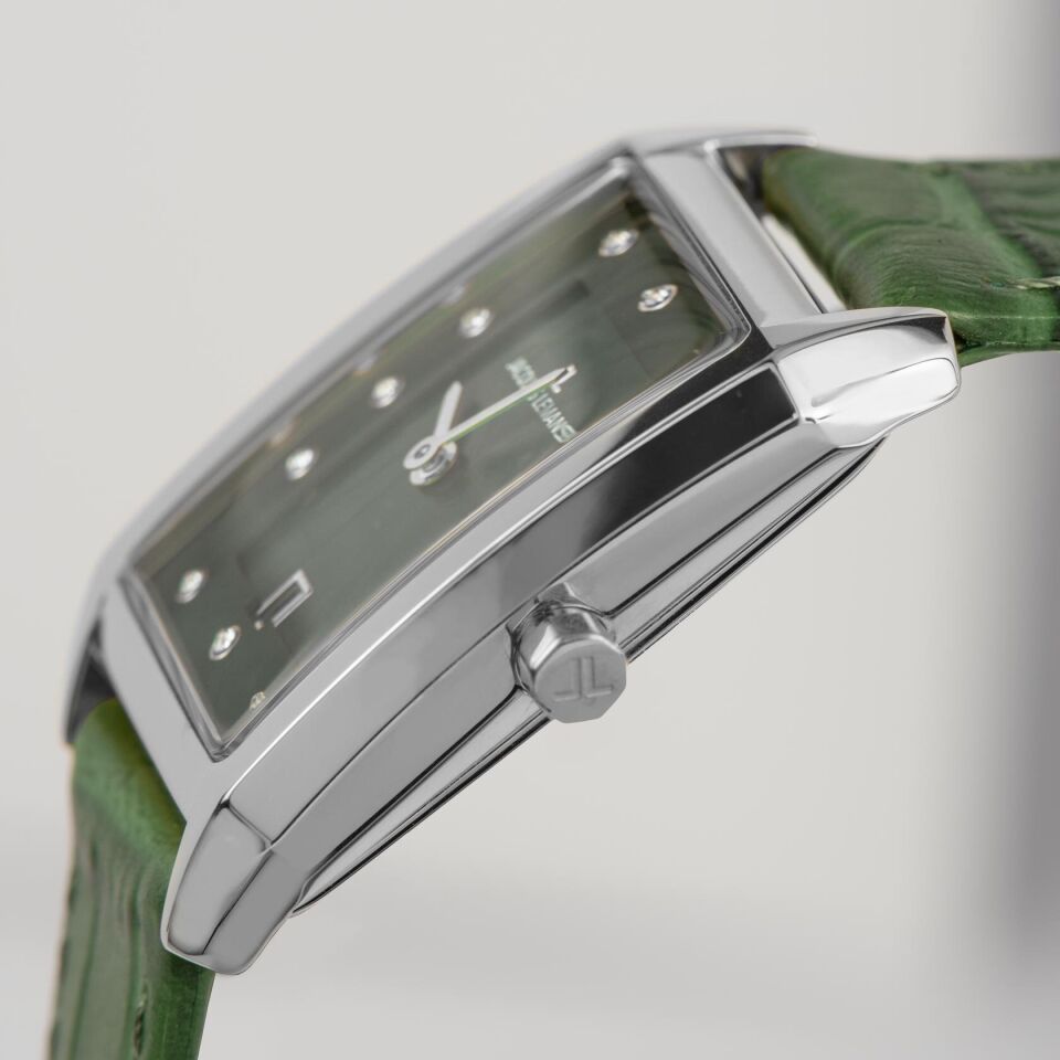 Jacques Lemans Torino JL.1-2189D Quartz Deri Yeşil Kadın Kol Saati