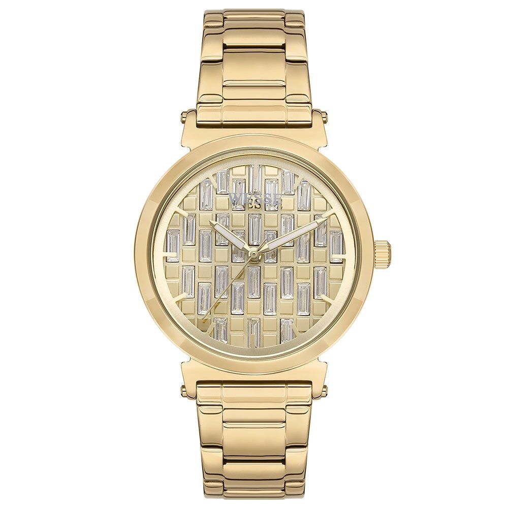 Wesse WWL109803 Quartz Çelik Altın Rengi 38 mm Kadın Kol Saati