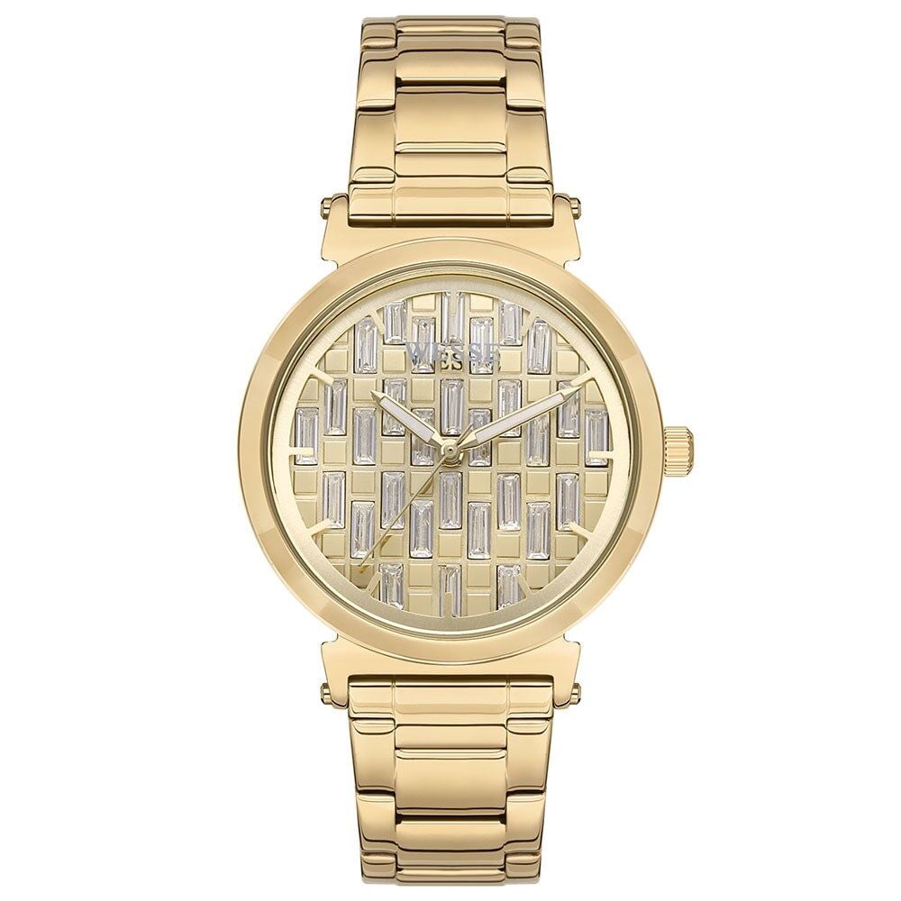 Wesse WWL109803 Quartz Çelik Altın Rengi 38 mm Kadın Kol Saati