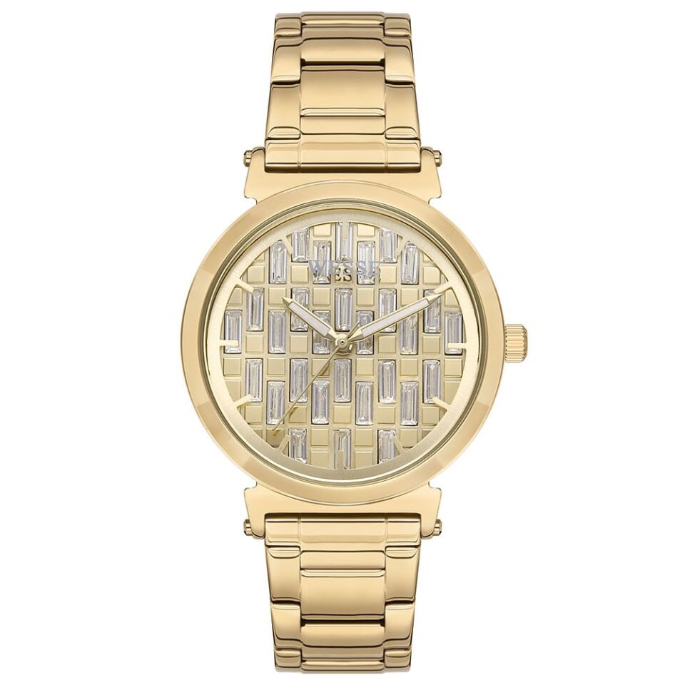 Wesse WWL109803 Quartz Çelik Altın Rengi 38 mm Kadın Kol Saati