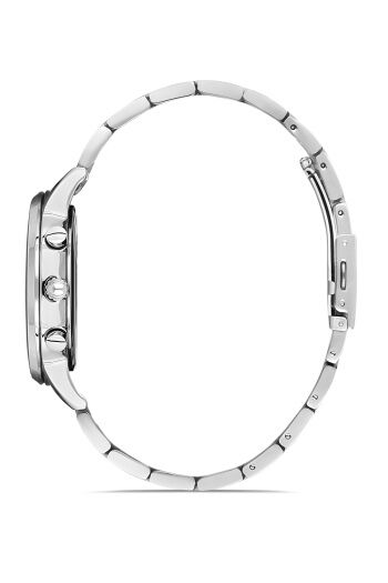 Ferro FM31151A-A2 Quartz Çelik Gri Siyah Kadran 3 ATM 43 mm Erkek Kol Saati