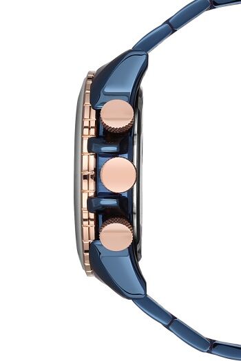 Ferro 46 mm Lacivert Çelik Kordon Erkek Kol Saati FM1542A-T FM1542A-T