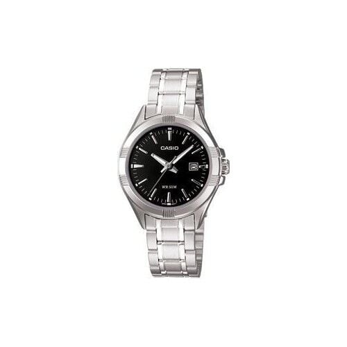 Casio LTP-1308D-1AVDF Quartz Çelik Gri Siyah Kadran 31 mm Kadın Kol Saati