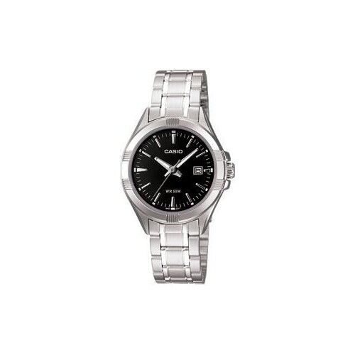 Casio LTP-1308D-1AVDF Quartz Çelik Gri Siyah Kadran 31 mm Kadın Kol Saati