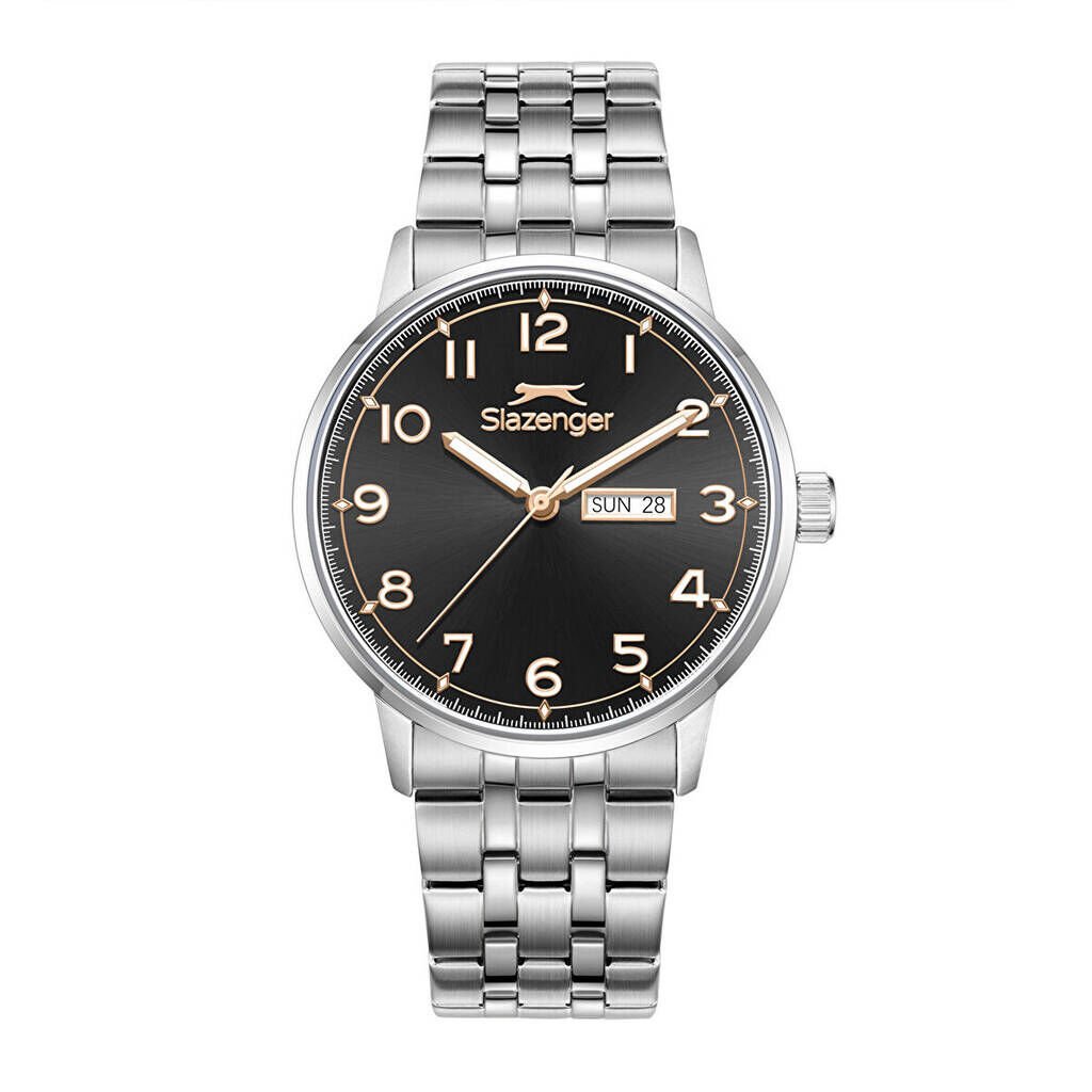 Slazenger SL.09.2560.2.03 Quartz Çelik Gri 42 mm Erkek Kol Saati