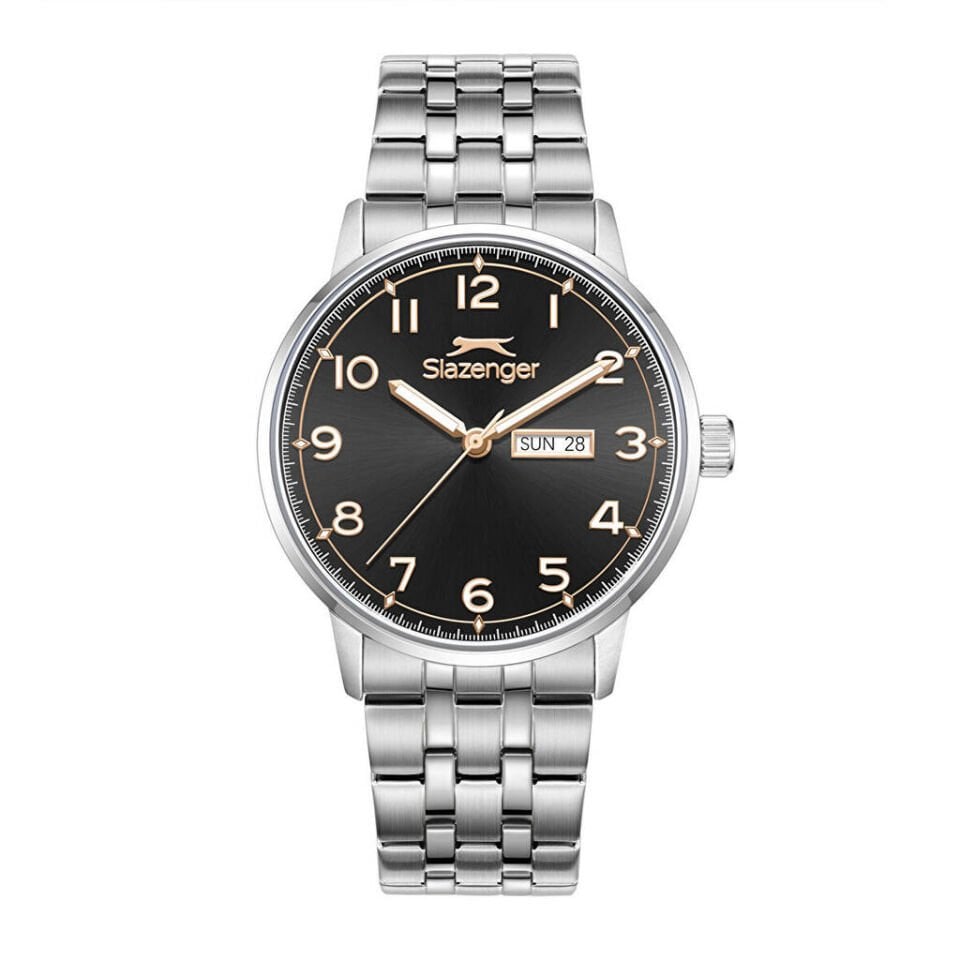 Slazenger SL.09.2560.2.03 Quartz Çelik Gri 42 mm Erkek Kol Saati