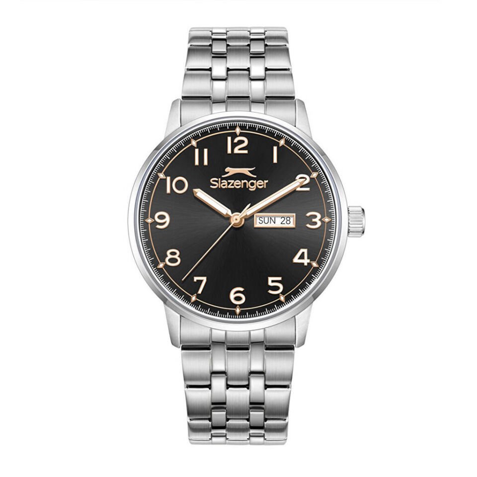Slazenger SL.09.2560.2.03 Quartz Çelik Gri 42 mm Erkek Kol Saati