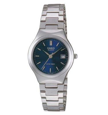 Casio LTP-1170A-2ARDF Quartz Çelik Gri Lacivert Kadran 26 mm Kadın Kol Saati