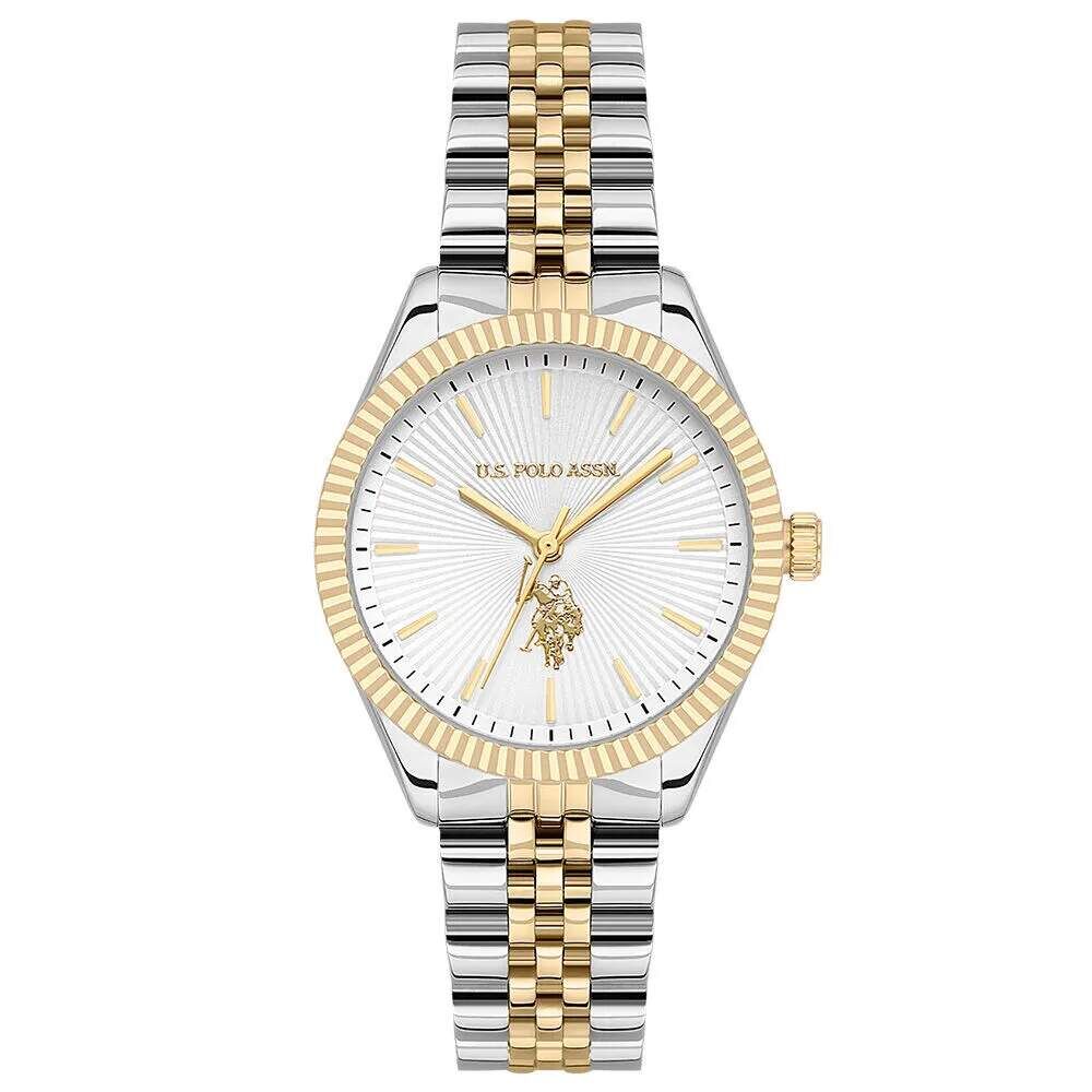 U.s. Polo Assn. USPA2045-07 Quartz Çelik Altın/Gri 34 mm Kadın Kol Saati
