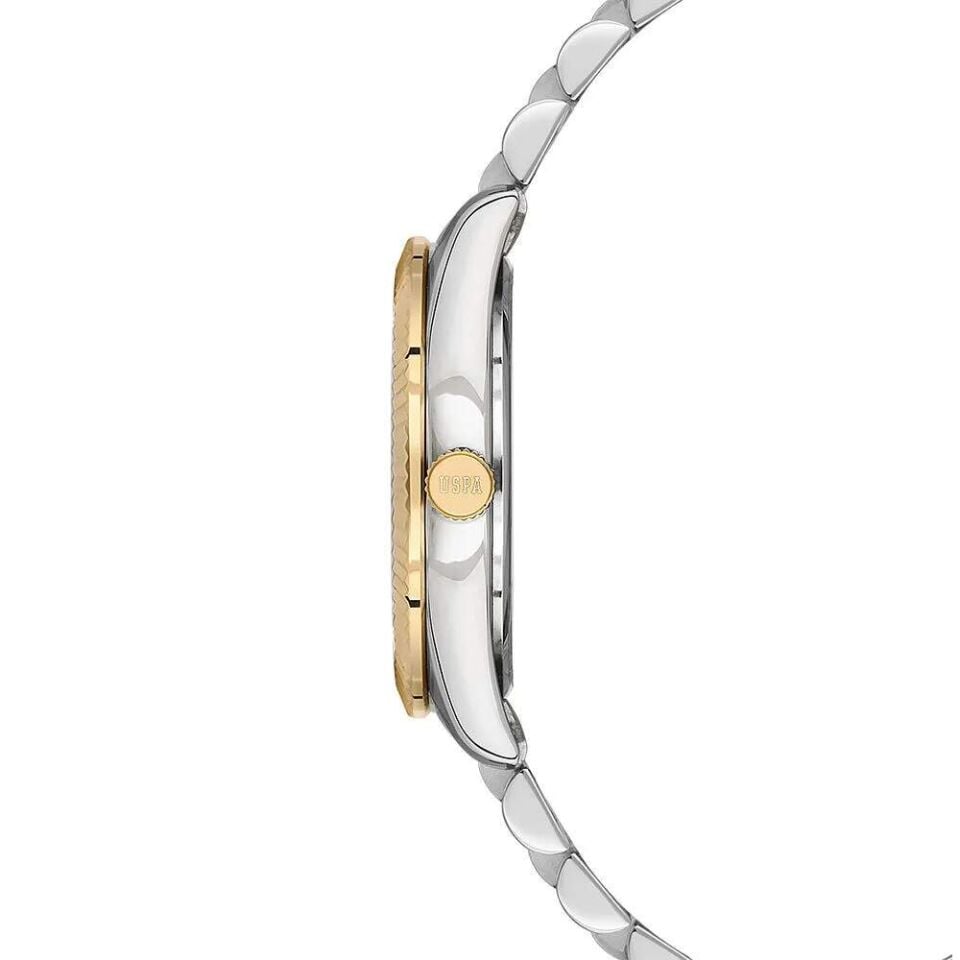 U.s. Polo Assn. USPA2045-07 Quartz Çelik Altın/Gri 34 mm Kadın Kol Saati