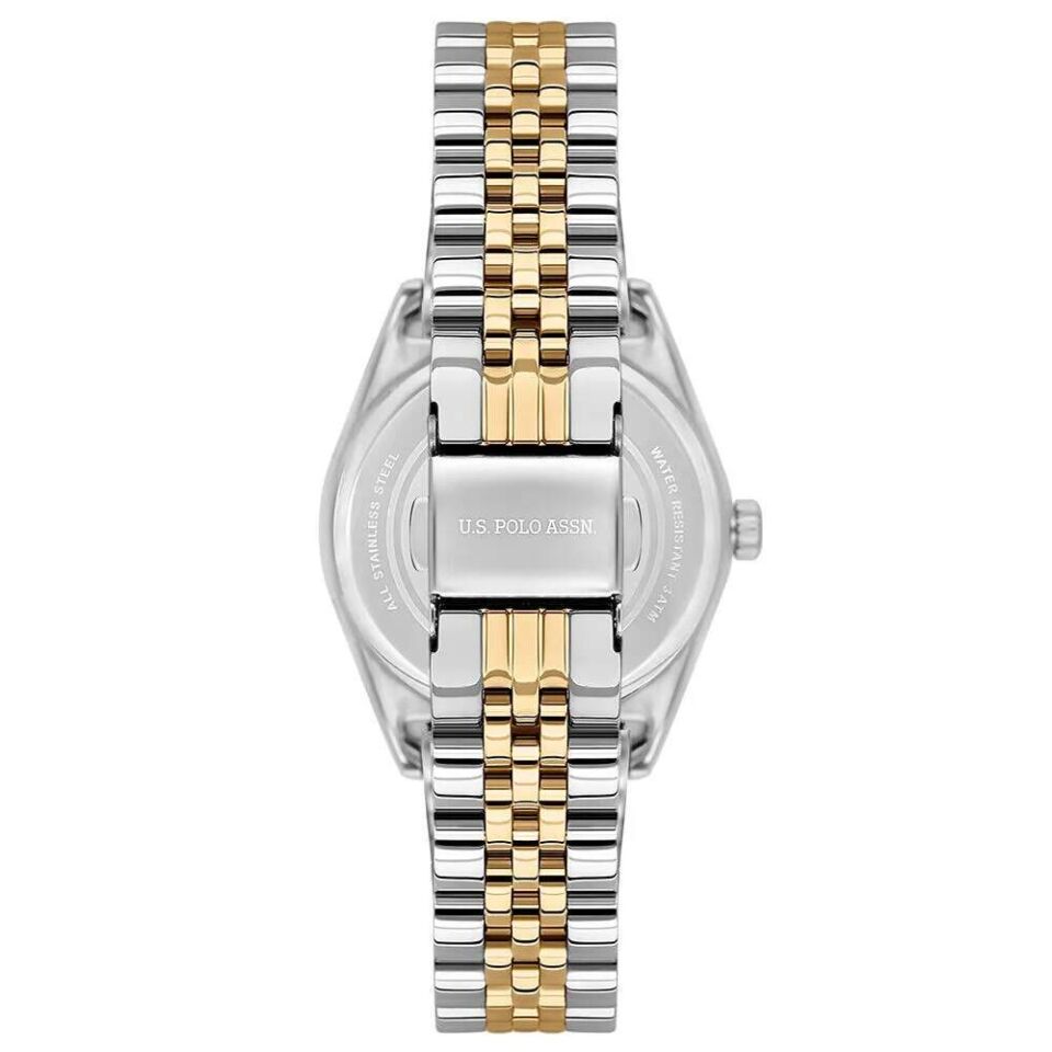 U.s. Polo Assn. USPA2045-07 Quartz Çelik Altın/Gri 34 mm Kadın Kol Saati