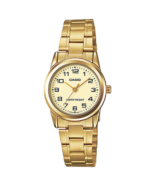 Casio LTP-V001G-9BUDF Quartz Çelik Altın Sarısı 25 mm Kadın Kol Saati