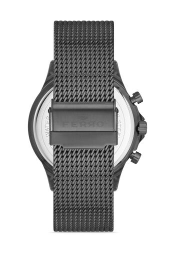 Ferro 45 mm Füme Hasır Kordon Erkek Kol Saati FM31298C-V FM31298C-V