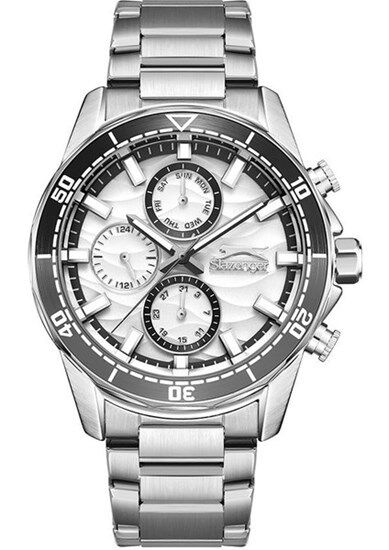 Slazenger SL.09.2434.2.07 Quartz Çelik Gri 42 mm Erkek Kol Saati
