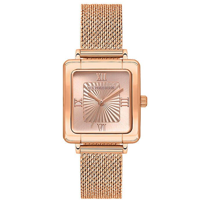 U.s. Polo Assn. USPA2097-06 Quartz Çelik Hasır Rose 26 mm Kadın Kol Saati
