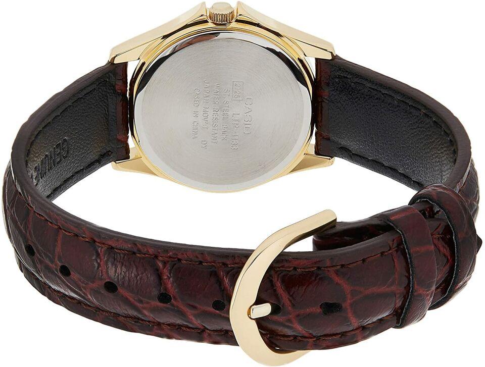 Casio LTP-1183Q-9ADF Quartz Deri Kahverengi 26 mm Kadın Kol Saati