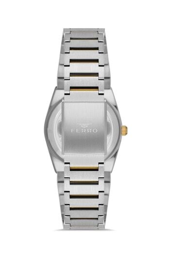 Ferro FL21495A-D Quartz Çelik Altın/Gri 32 mm Kadın Kol Saati