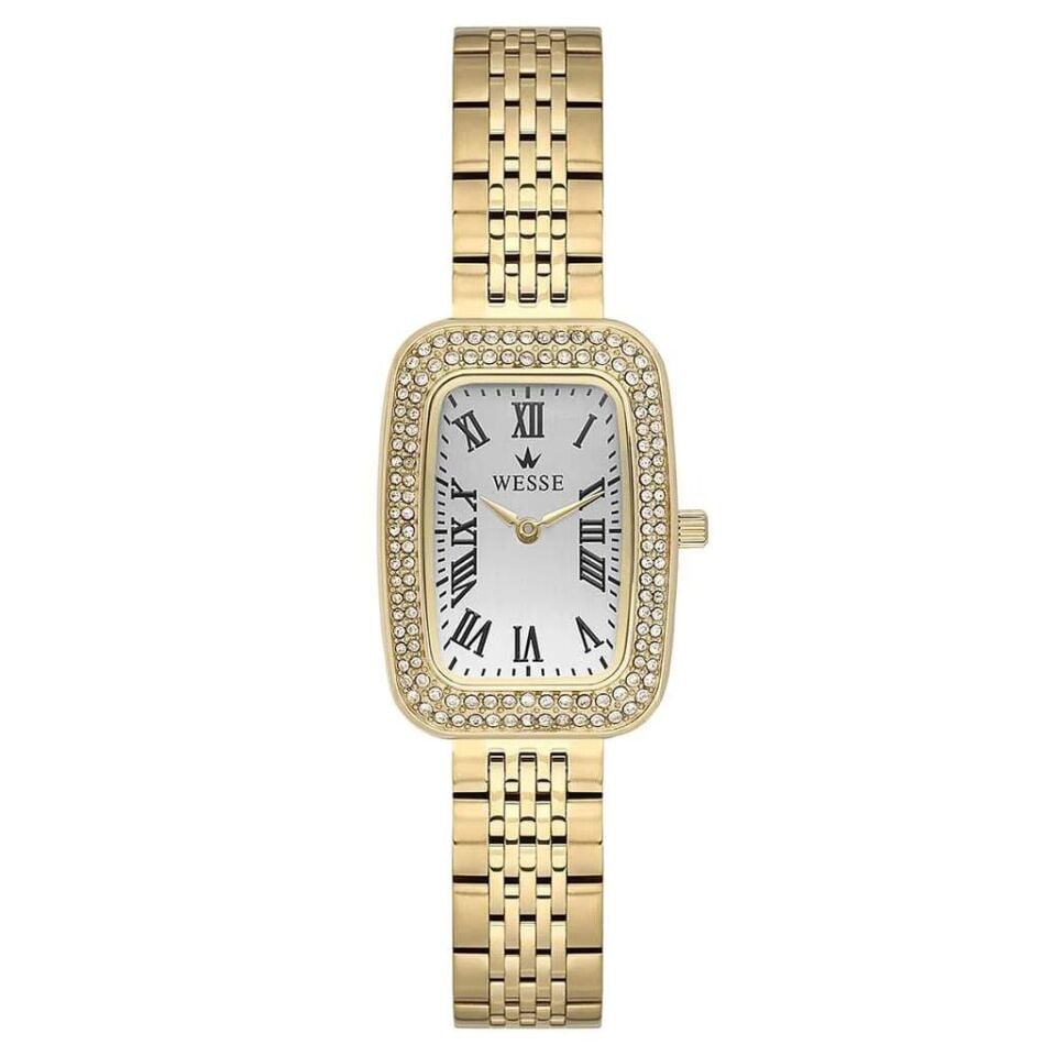 Wesse WWL113802 Quartz Çelik Altın Rengi Kadın Kol Saati