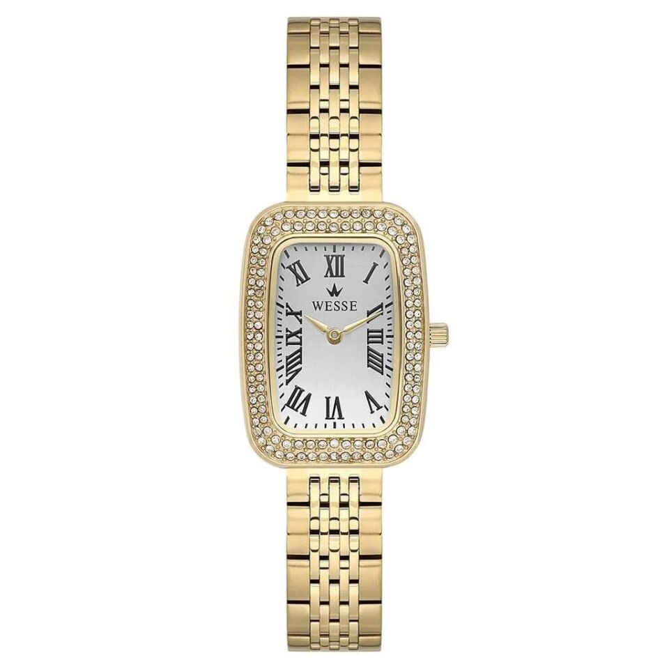 Wesse WWL113802 Quartz Çelik Altın Rengi Kadın Kol Saati