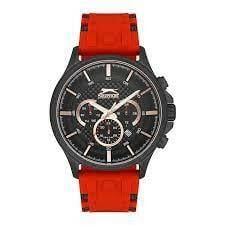 Slazenger SL.09.2206.2.05 Quartz Silikon Kırmızı 5 ATM 48 mm Erkek Kol Saati