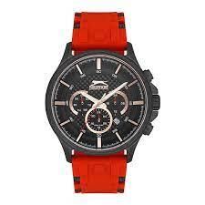 Slazenger SL.09.2206.2.05 Quartz Silikon Kırmızı 5 ATM 48 mm Erkek Kol Saati
