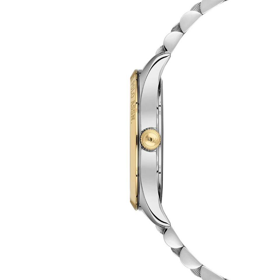 U.s. Polo Assn. USPA2041-07 Quartz Çelik Altın/Gri 37 mm Kadın Kol Saati