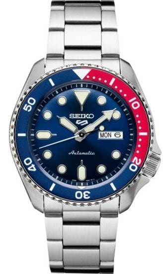 Seiko 5 SRPD53K Otomatik Çelik Lacivert Kadran 10 ATM 42 mm Erkek Kol Saati
