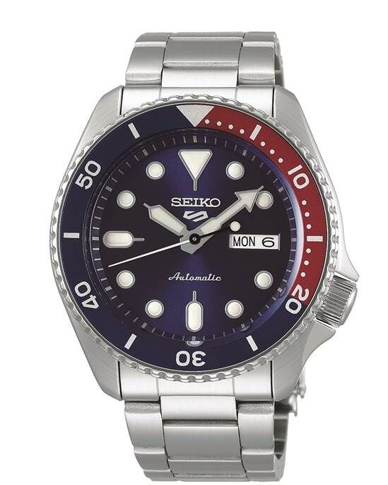 Seiko 5 SRPD53K Otomatik Çelik Lacivert Kadran 10 ATM 42 mm Erkek Kol Saati