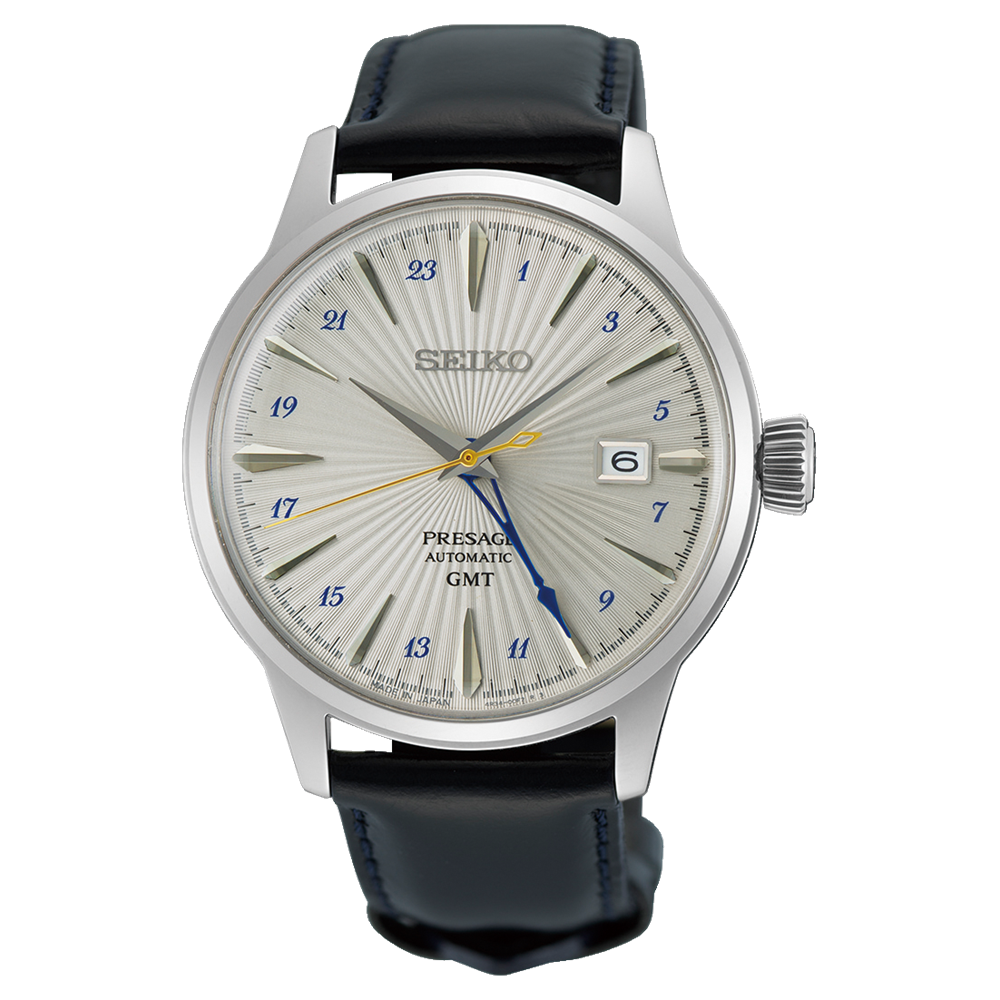 Seiko SSK049J Otomatik Deri Siyah 41 mm Erkek Kol Saati