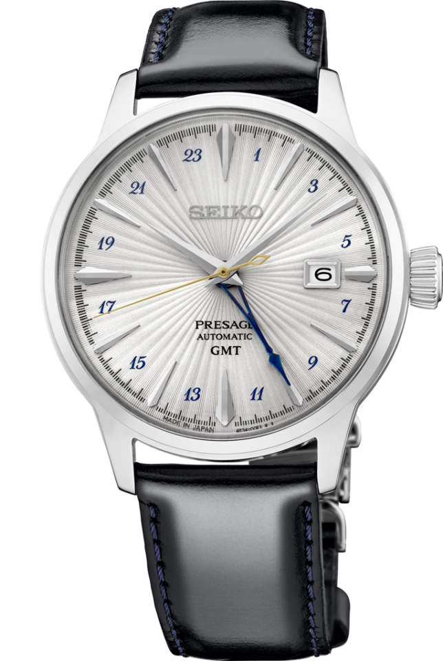 Seiko SSK049J Otomatik Deri Siyah 41 mm Erkek Kol Saati