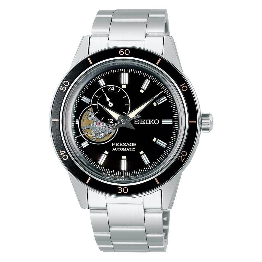 Seiko SSA425J1 Otomatik Çelik Gri Siyah Kadran 41 mm Erkek Kol Saati