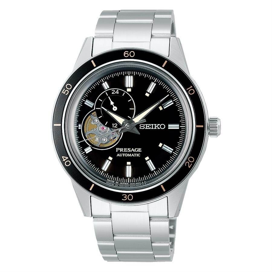 Seiko SSA425J1 Otomatik Çelik Gri Siyah Kadran 41 mm Erkek Kol Saati
