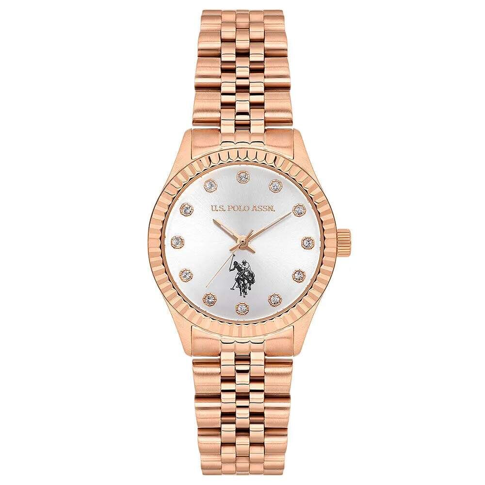 U.s. Polo Assn. USPA2086-07 Quartz Çelik Rose 30 mm Kadın Kol Saati