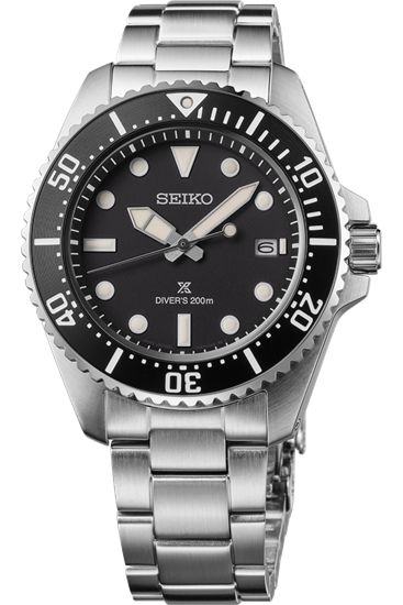 Seiko SNE597P1 Solar Çelik Gri Siyah Kadran 20 ATM 41 mm Erkek Kol Saati