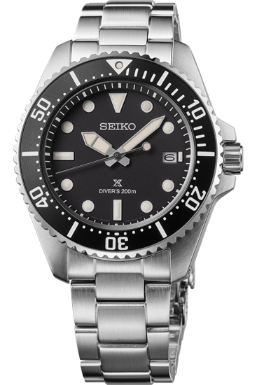 Seiko SNE597P1 Solar Çelik Gri Siyah Kadran 20 ATM 41 mm Erkek Kol Saati
