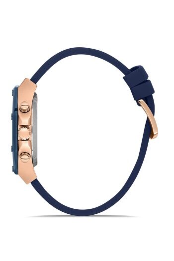 Ferro Lacivert Silikon Kordon Erkek Kol Saati FM31398A-T