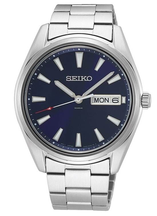Seiko SUR341P 40 mm Gri Safir Cam Çelik Erkek Kol Saati