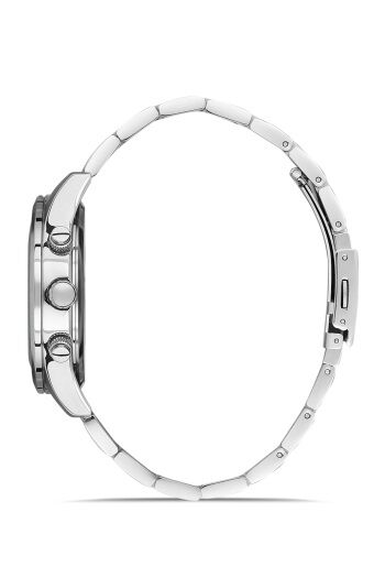 Ferro 44 mm Gümüş Çelik Kordon Erkek Kol Saati FM31320A-A2 FM31320A-A2