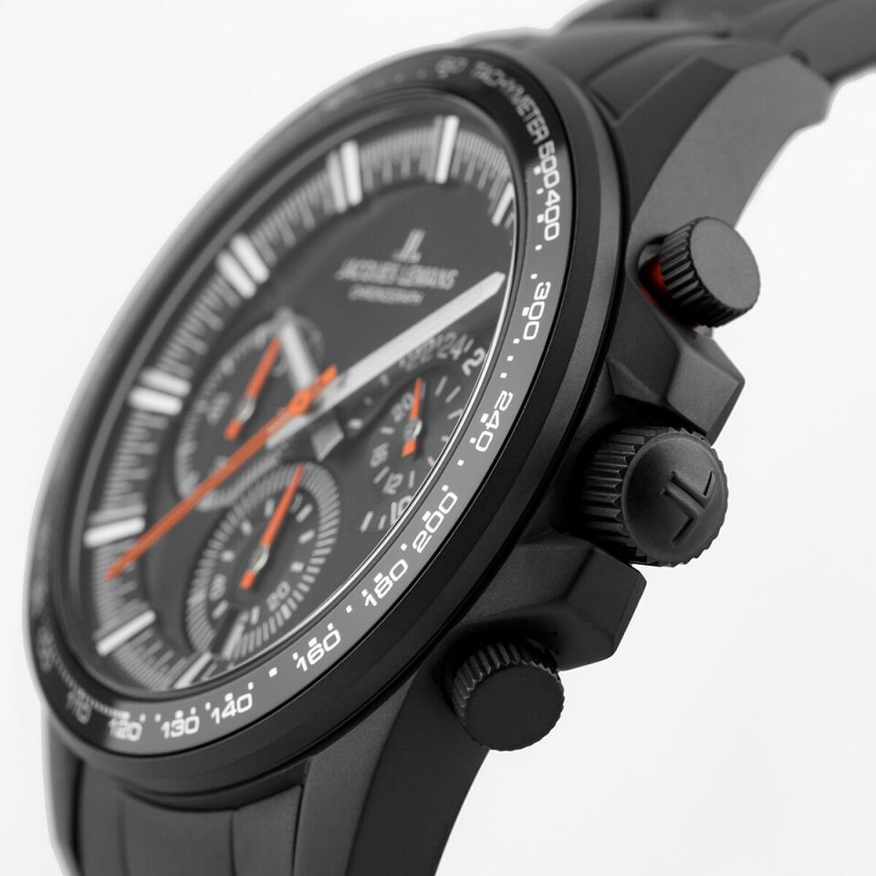 Jacques Lemans Liverpool JL.1-2127H Quartz Çelik Siyah 10 ATM 40 mm Erkek Kol Saati