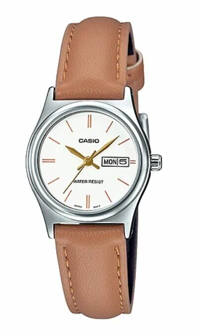 Casio LTP-V006L-7B2UDF Quartz Deri Kahve 25 mm Kadın Kol Saati