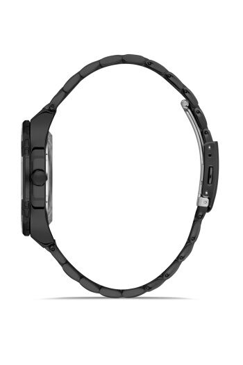 Ferro Siyah Çelik Kordon Erkek Kol Saati F11484A-G 3 ATM Su Geçirmez 2 Yıl Garantili Hediye Paketli