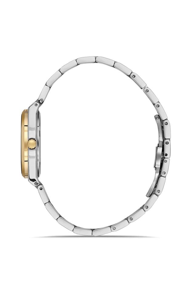 Ferro FL21631AWT-D Quartz Çelik Altın/Gri 32 mm Kadın Kol Saati