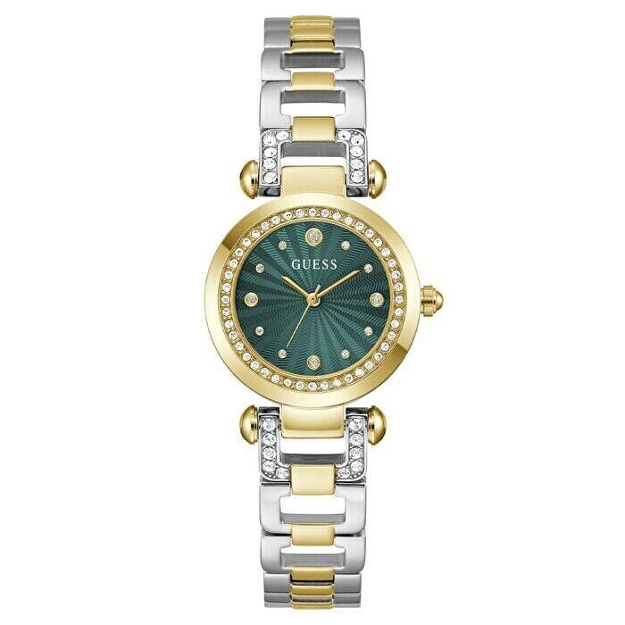 Guess GUGW0869L1 Quartz Çelik Gri Altın Rengi 30 mm Kadın Kol Saati