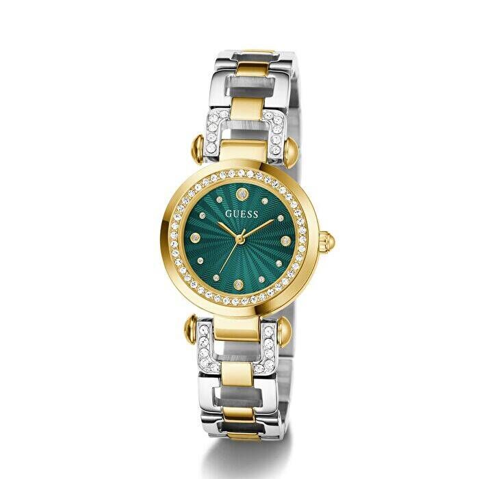 Guess GUGW0869L1 Quartz Çelik Gri Altın Rengi 30 mm Kadın Kol Saati