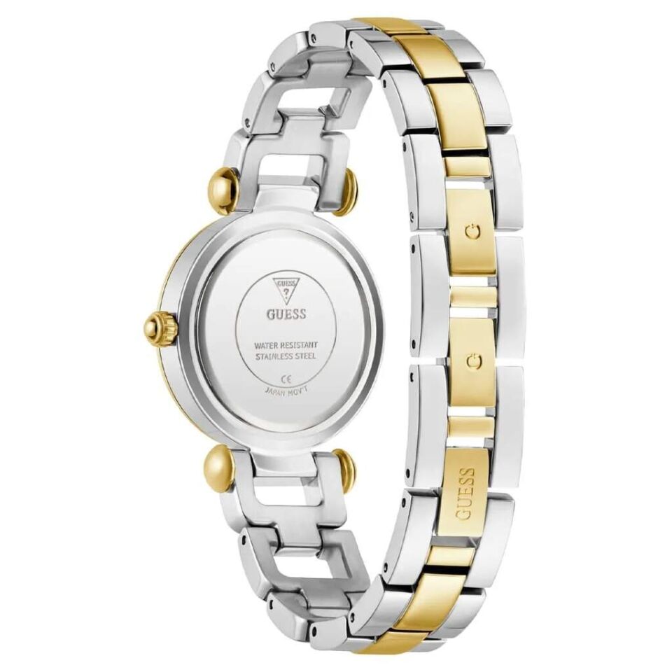 Guess GUGW0869L1 Quartz Çelik Gri Altın Rengi 30 mm Kadın Kol Saati