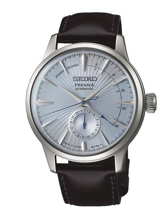Seiko SSA343J Otomatik Deri Siyah 10 ATM 40 mm Erkek Kol Saati