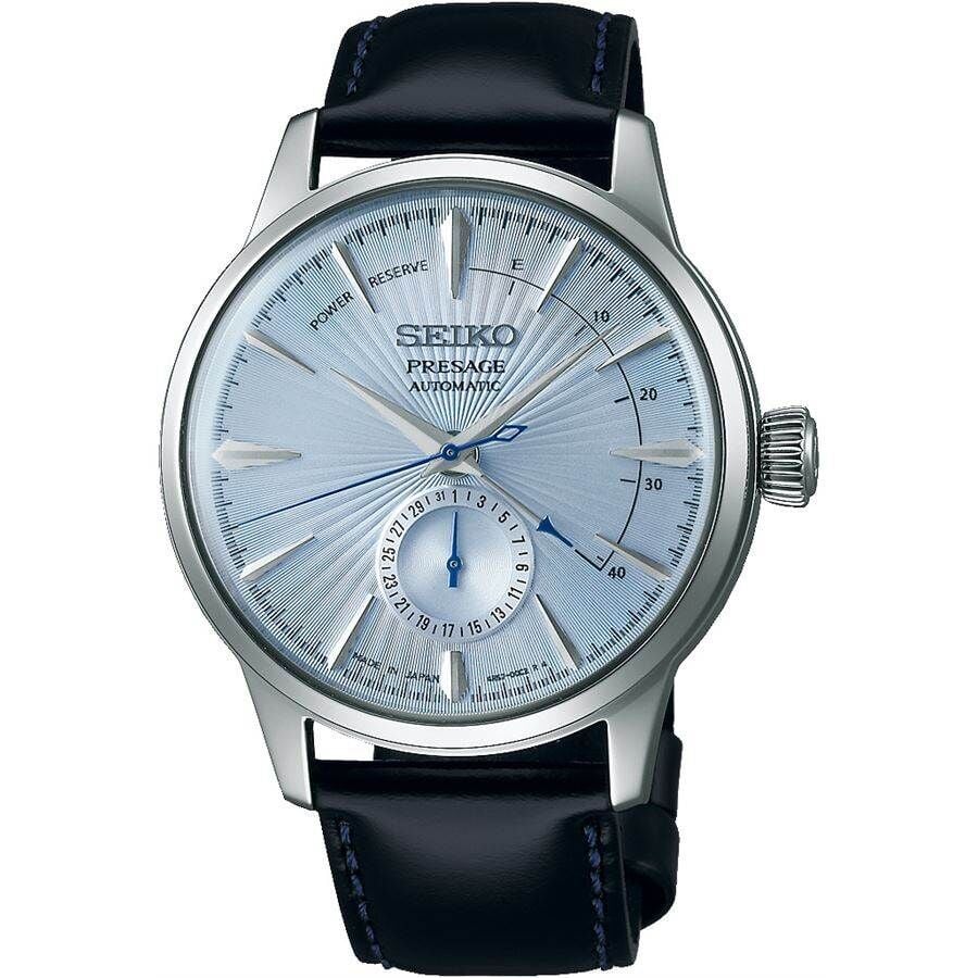 Seiko SSA343J Otomatik Deri Siyah 10 ATM 40 mm Erkek Kol Saati