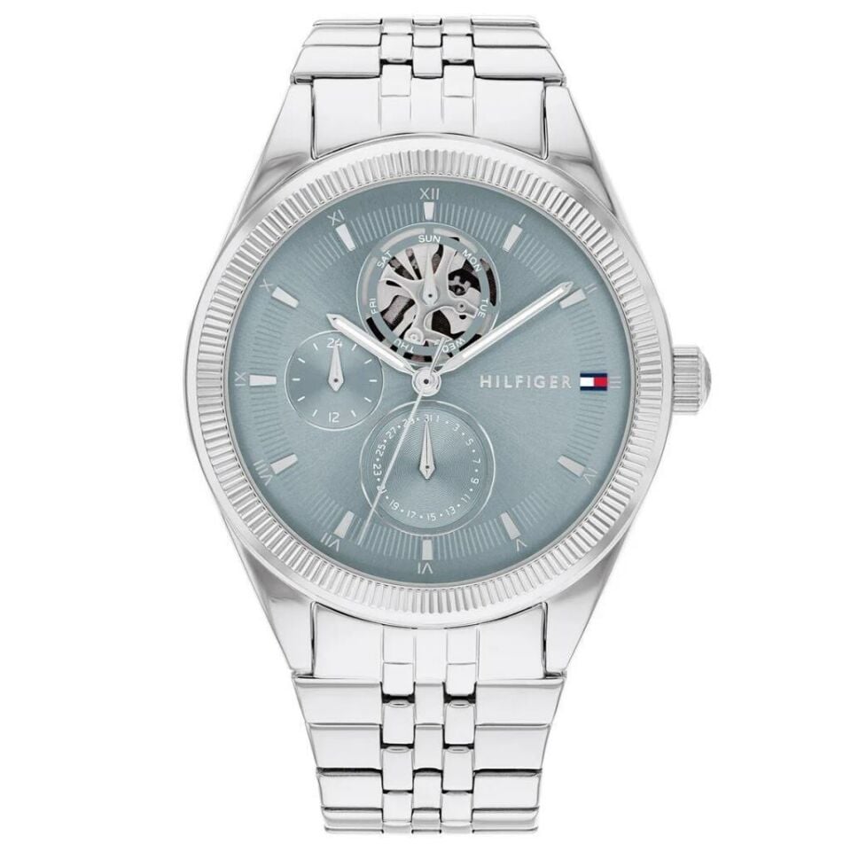 Tommy Hilfiger TH1782714 Quartz Çelik Gri Mavi Kadran 38 mm Kadın Kol Saati